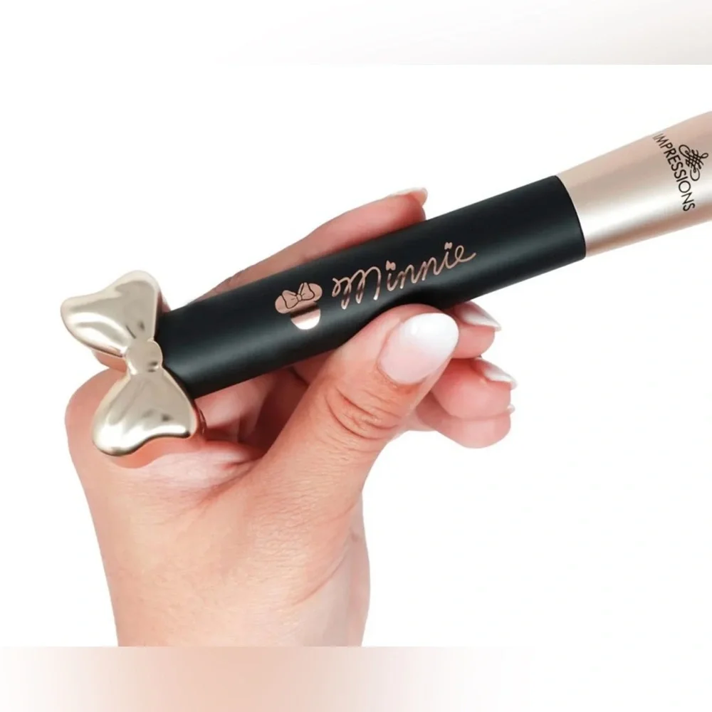 Impressions Rose Gold and Black Makeup Brush Set